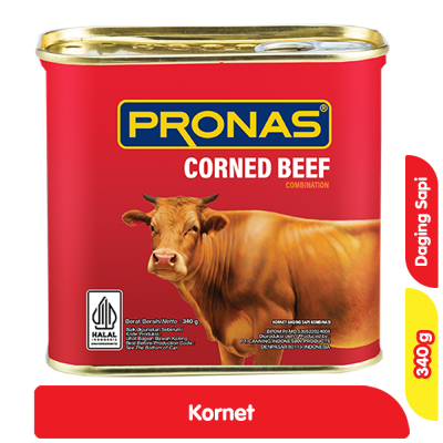 

pronas corned beef kaleng 340gr pasar online makassar