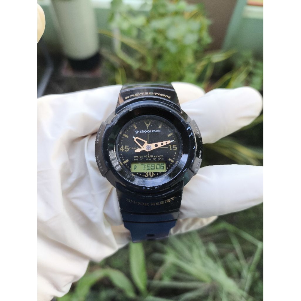 (Harga Net) Jam Tangan Casio G-Shock Mini GMN-50G All Original Fungsi2 Normal Tinggal Pakai Fisik Be