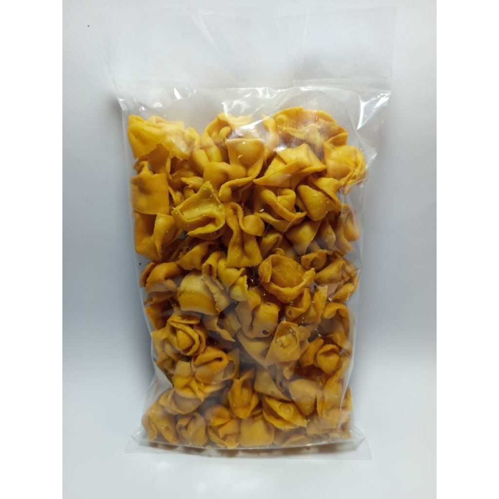 

kripik bawang Pangsit lipat/kuncup gurih renyah