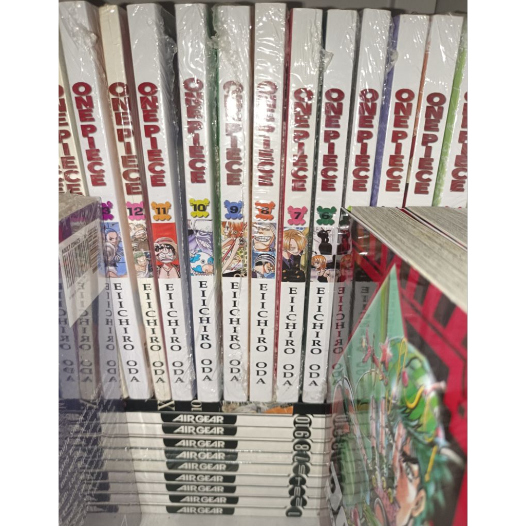 One Piece 21 Buku kondisi Segel semua HARGA MURAH, Manga ORIGINAL Elex Gramedia, sebagian cetakan ba