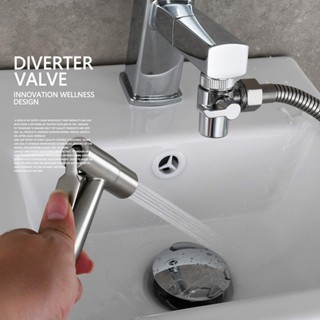MH - Konektor Cabang Kran Wastafel Sambungan Spliter Diverter Valve KC3W