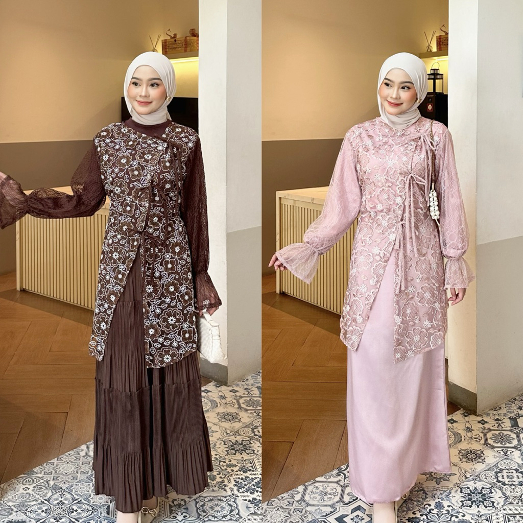 Dezhaf - Nirmala Outer Kebaya / Kebaya Modern / Kebaya Wisuda / Outer Brukat