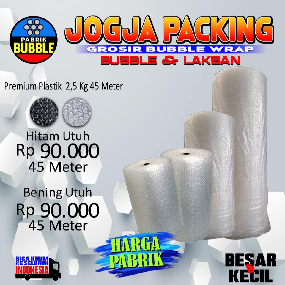 

Bubble Wrap PREMIUM Plastik Biru 2,5 Kg 120Cmx45 Meter - Bubble Wrap Sleman Jogja