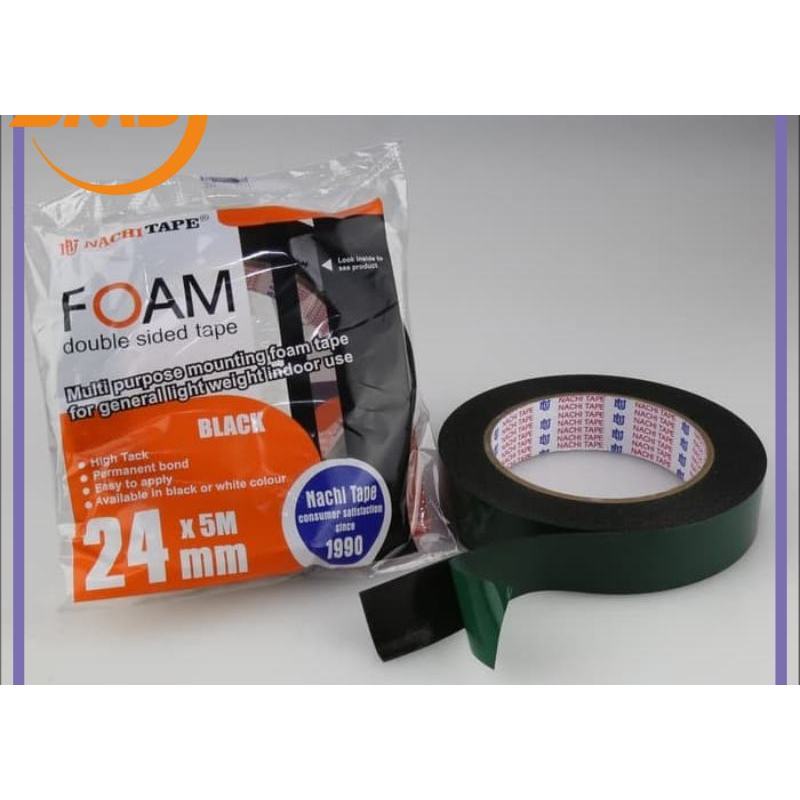 

Nachi Double Foam Isolasi Bolak Balik Hijau Double Tape 1 inch