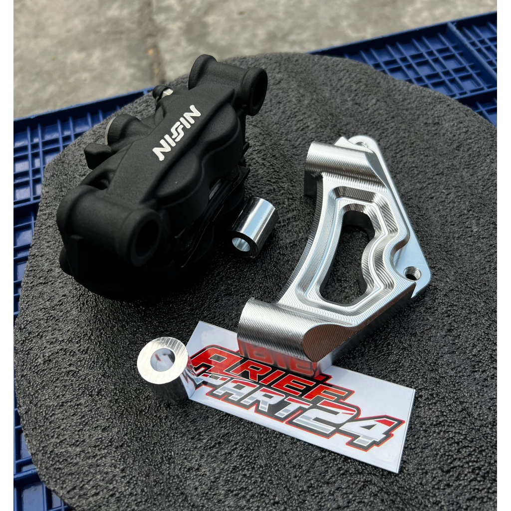 pangkon kaliper brembo 4piston pnp megapro tiger mp (kaliper m7 m432 m434 brembo p100 nissin afrika 