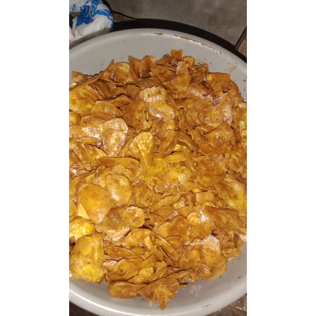 

keripik pisang coklat lumer