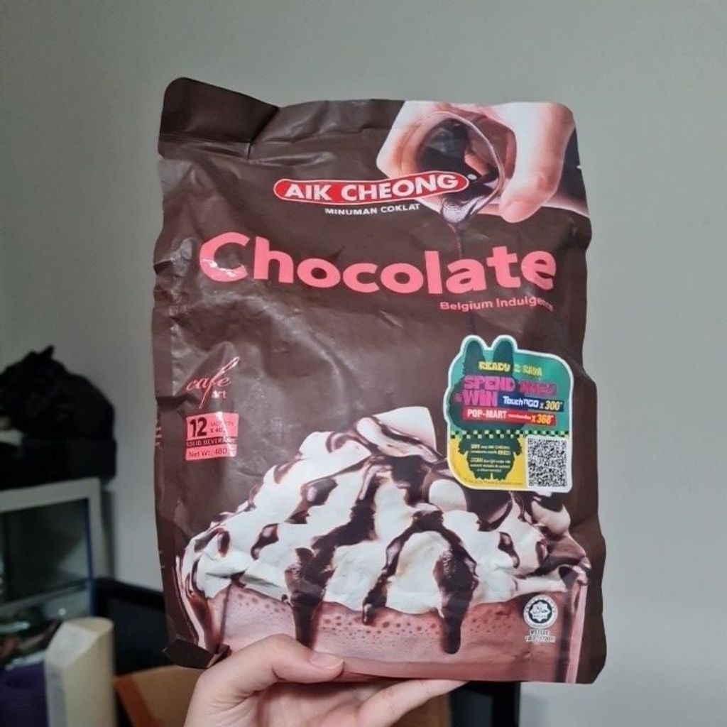 

Aik Cheong Malaysia Chocolate Pak (12 Sachet)