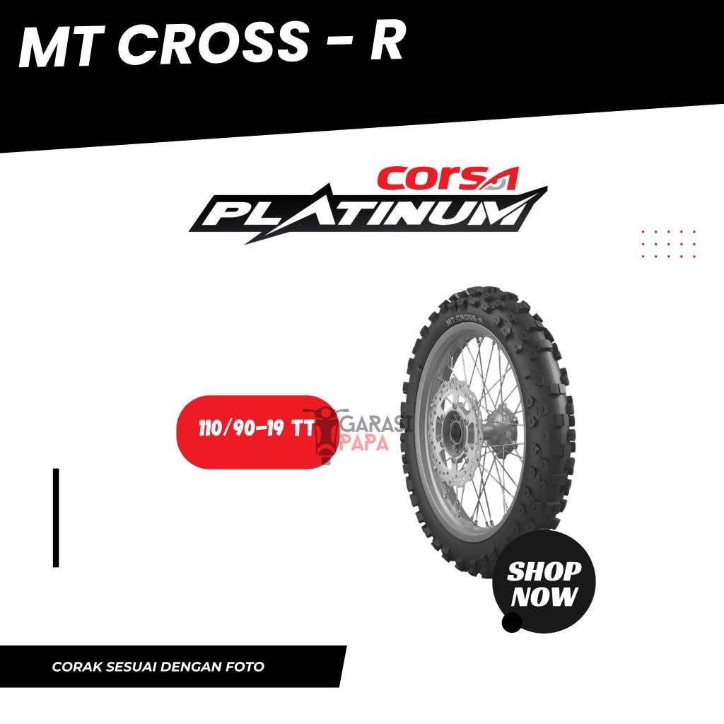 CUCI GUDANG Corsa Ban Motor Trail Non Tubeless MT Cross R 110/90 Ring 19