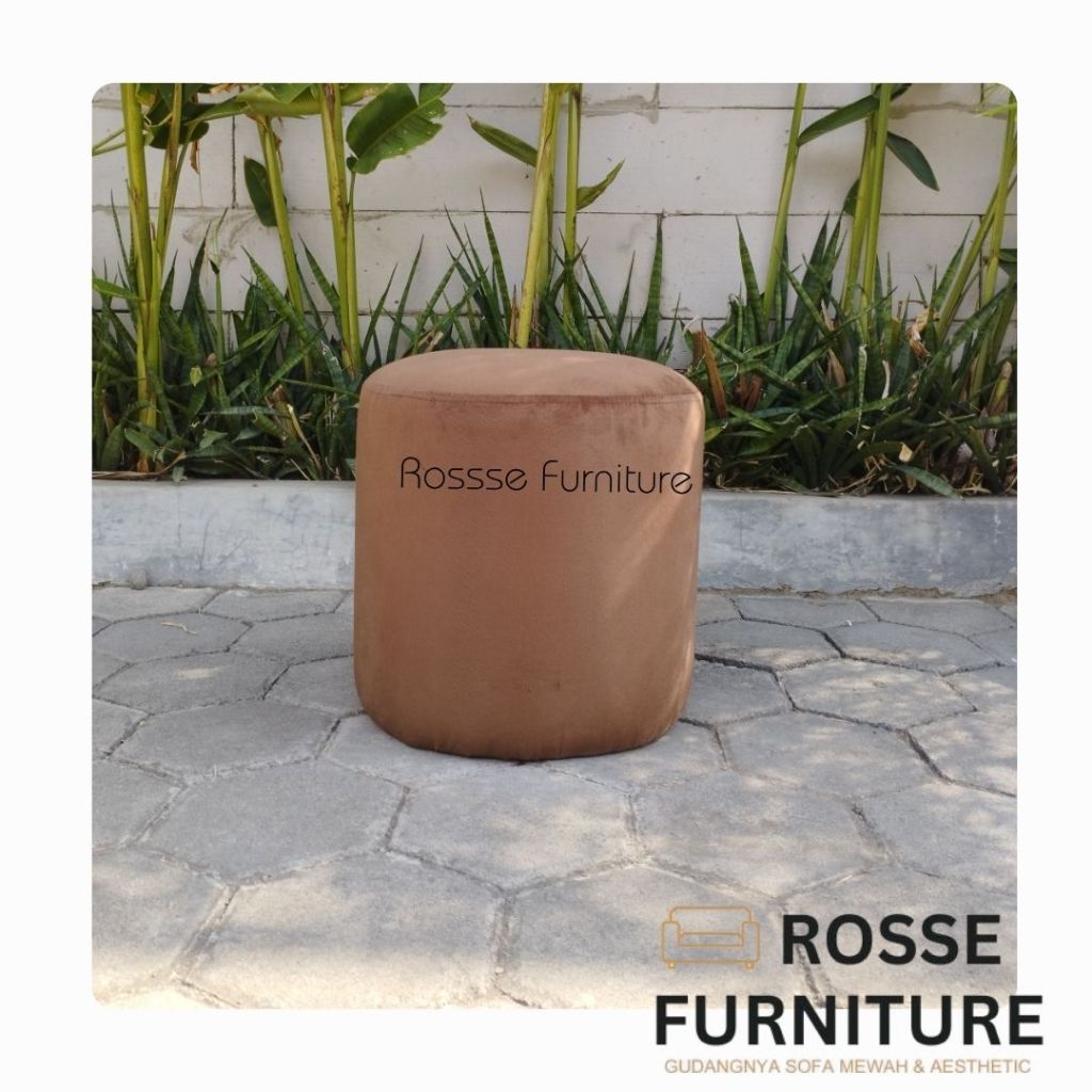 Stool Tanpa kaki | Stool Bulat | Stool sofa | Puk | Sofa