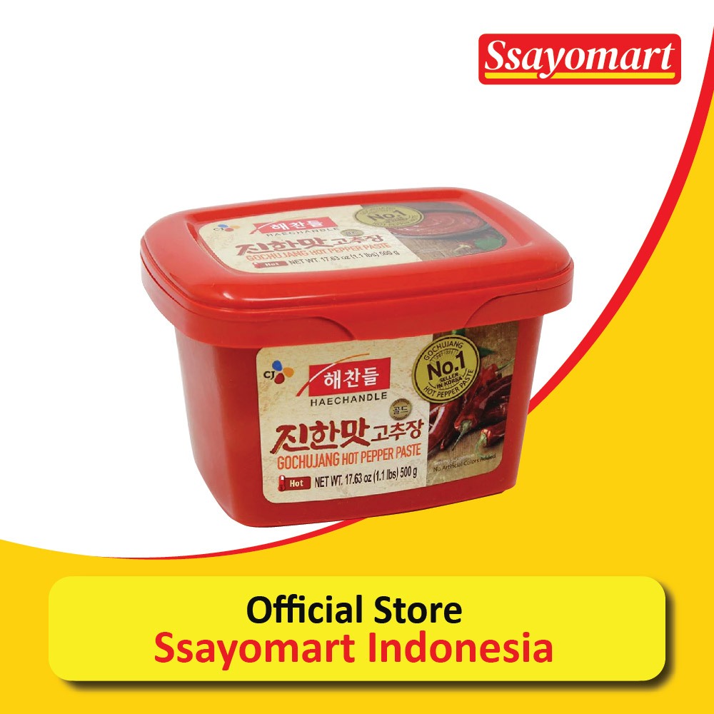 

GOCHUJANG (RED PEPPER PASTE) - HAECHANDLE (WHEAT BASE) 3kg
