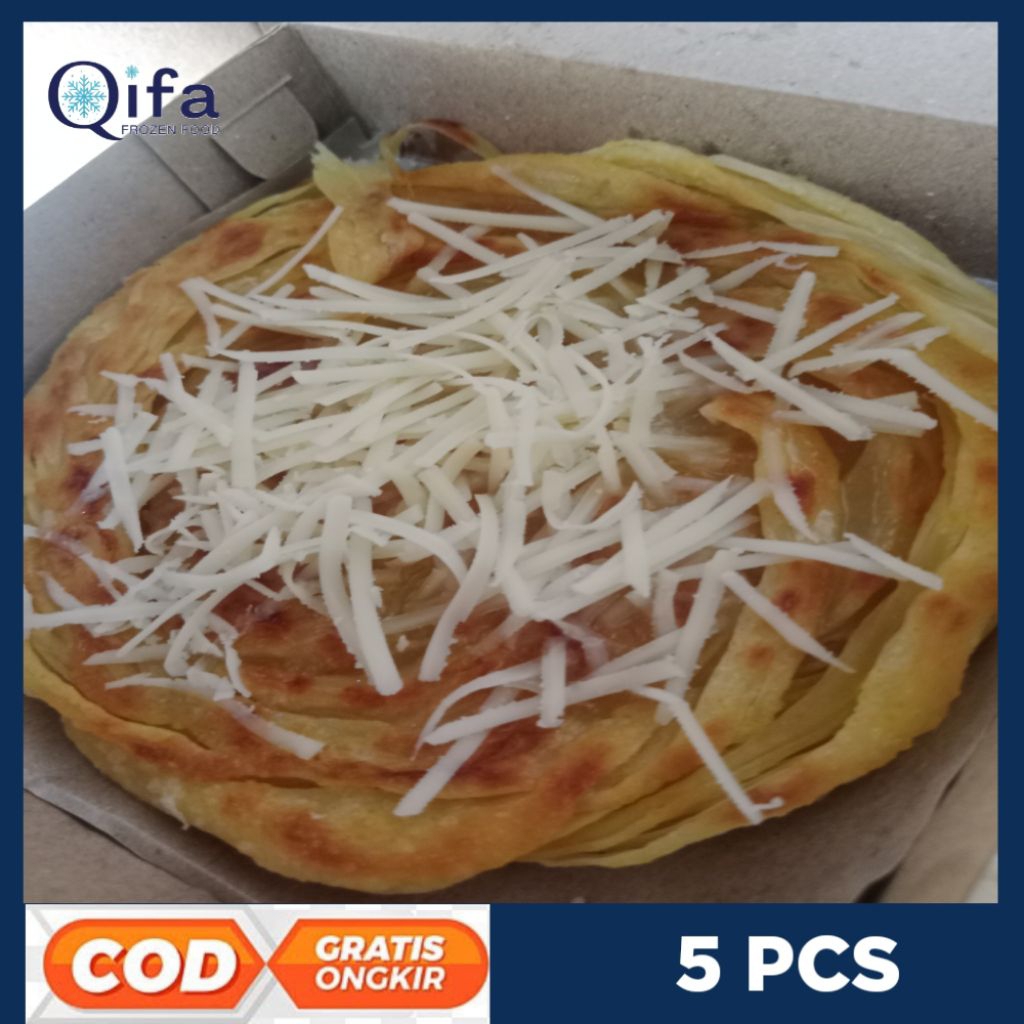 

Roti Maryam Original Qifa Frozen Food– Lembut, Gurih, & Praktis 5pcs