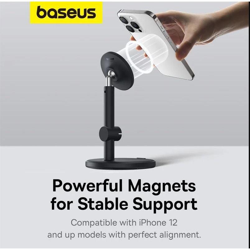 BASEUS MAGPRO DESKTOP MAGNETIC PHONE STAND ADJUSTABLE PHONE HOLDER
