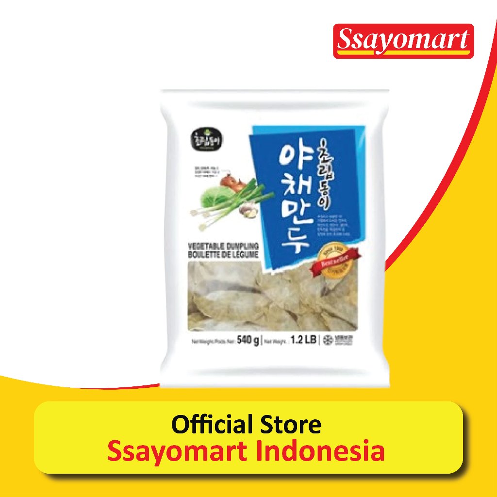 

Choripdong Frozen Fried Seaweed - Dumpling (Vegetable) 540g