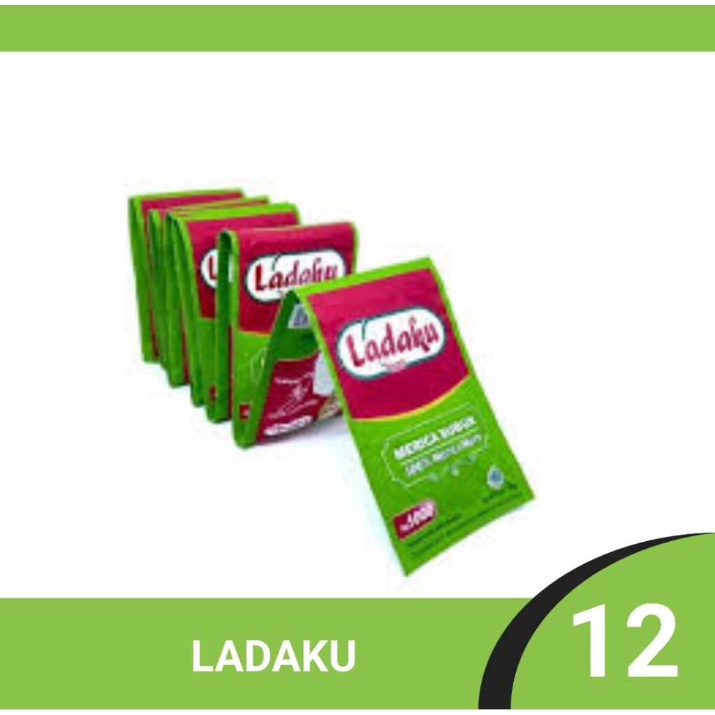 

LADAKU Lada bubuk 1 renceng 12pcs