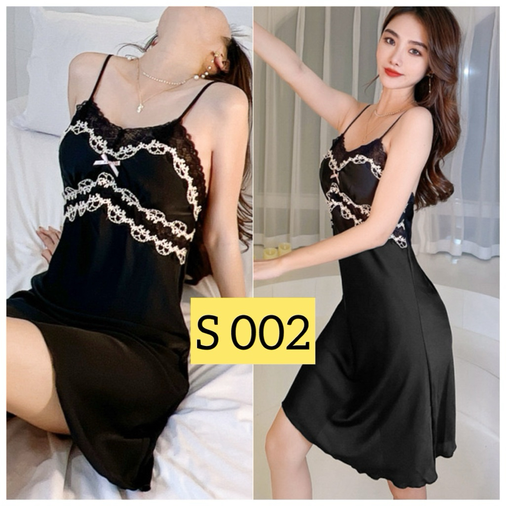 Lingerie Dress / Baju Dinas Malam Wanita Sleepwear Piyama Lingeri