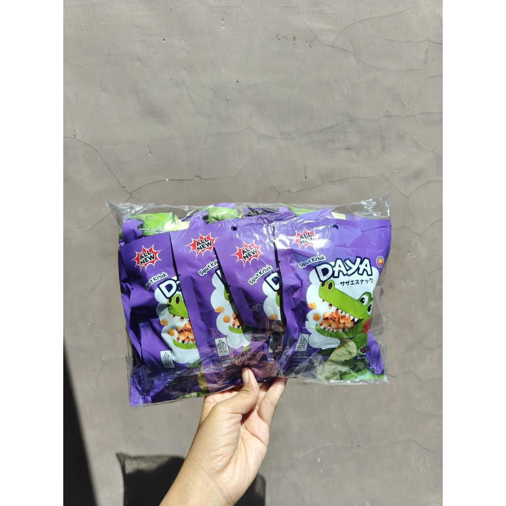 

(1 PACK = 10) SNACK DAYA CRISPY DINO