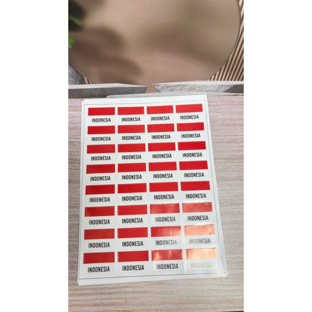 

32 Pcs Stiker Pipi Bendera Merah Putih HUT Kemerdekaan 17 Agustus