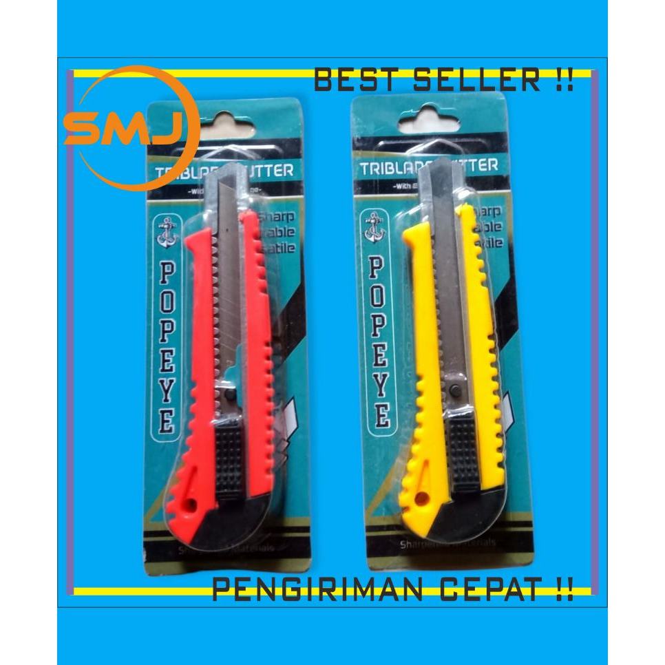 

Popeye PIsau Cutter L-500 Besar Bonus Refil 2