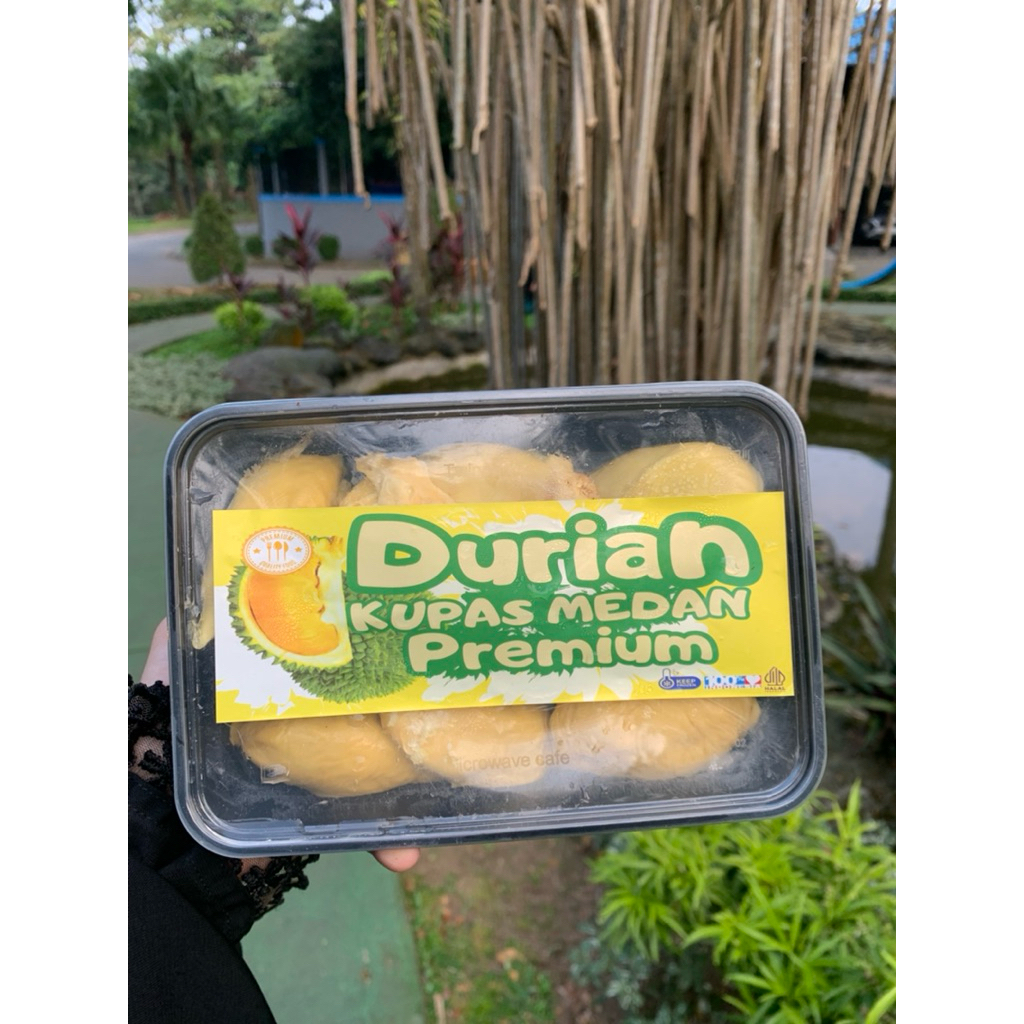 

Durian kupas medan premium || Durian kupas