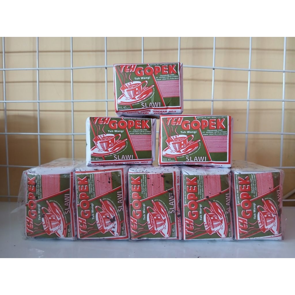 

teh gopek 40 g 1 pak/pres