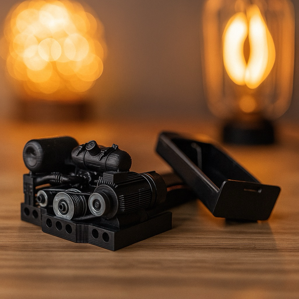 miniatur mesin bus RKC 1:35