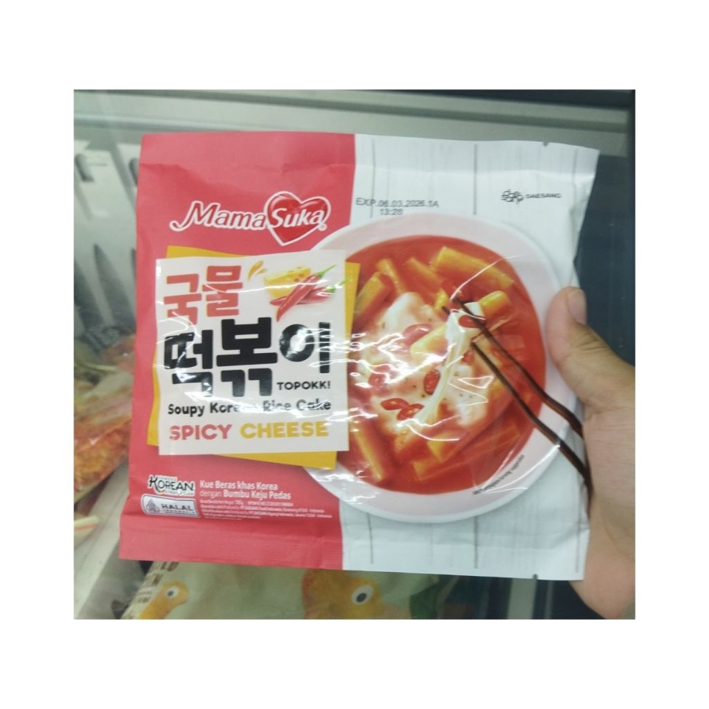 

MAMA SUKA TOPPOKI SPICY CHEESE 105GR