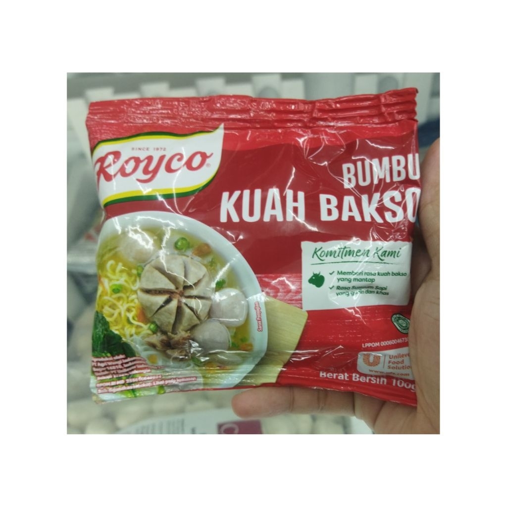 

ROYCO BUMBU KUAH BAKSO 100GR EXP APRIL 2026