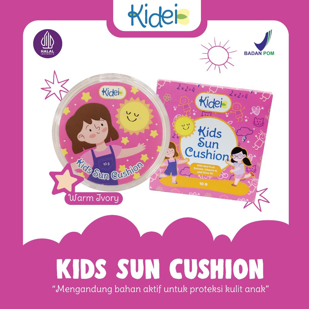 Kids Sun Cushion - Cushion Anak BPOM & HALAL