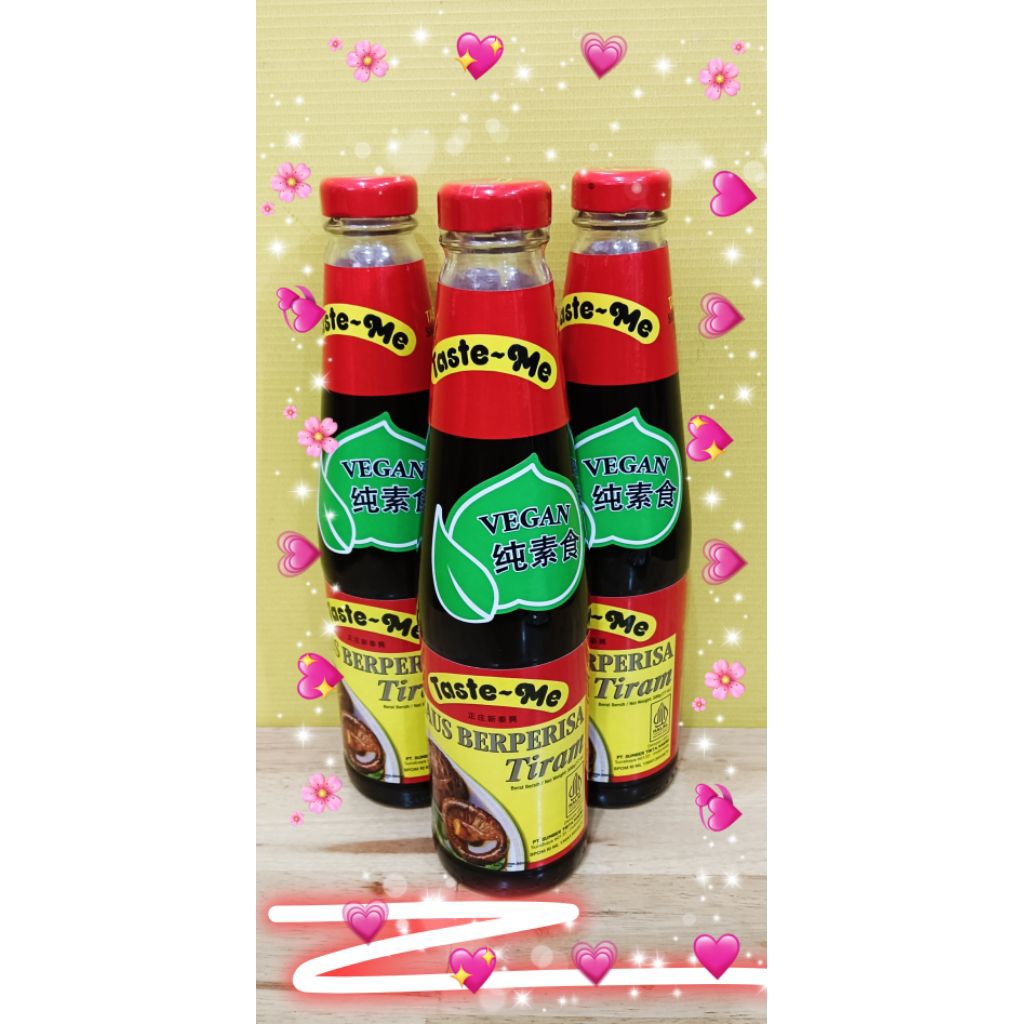 

TASTE ME SAUS TIRAM VEGETARIAN/ VEGAN SAUS TIRAM 500GR