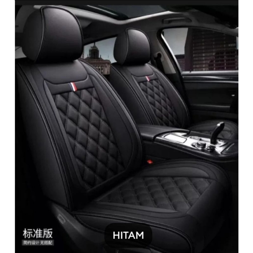 SARUNG JOK MOBIL NEW PAJERO SPORT 2025 2024 2023 2022 2021 2020 BONUS BANTALAN 2 DAN SARUNG STIR