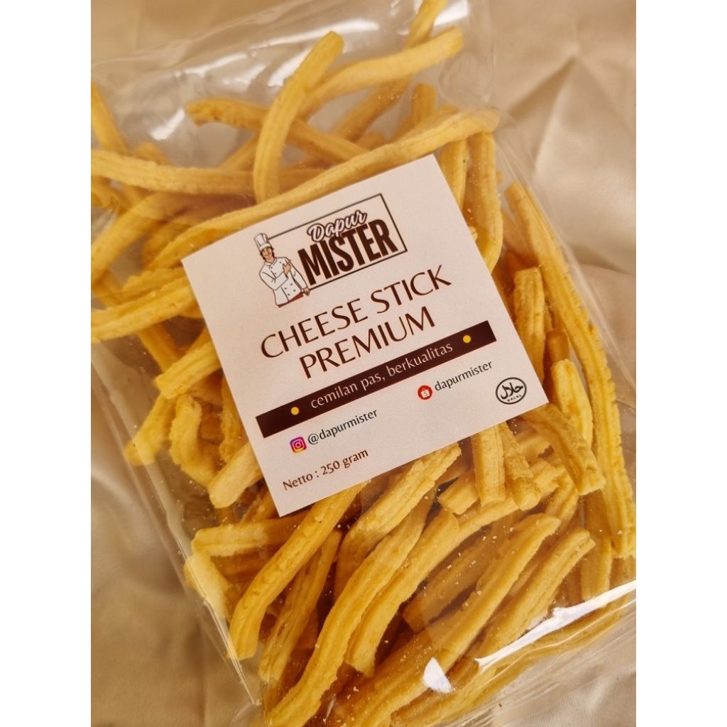 

Cheese Stick Edam | Stik Keju Premium | Stik Keju Renyah | 250 gram