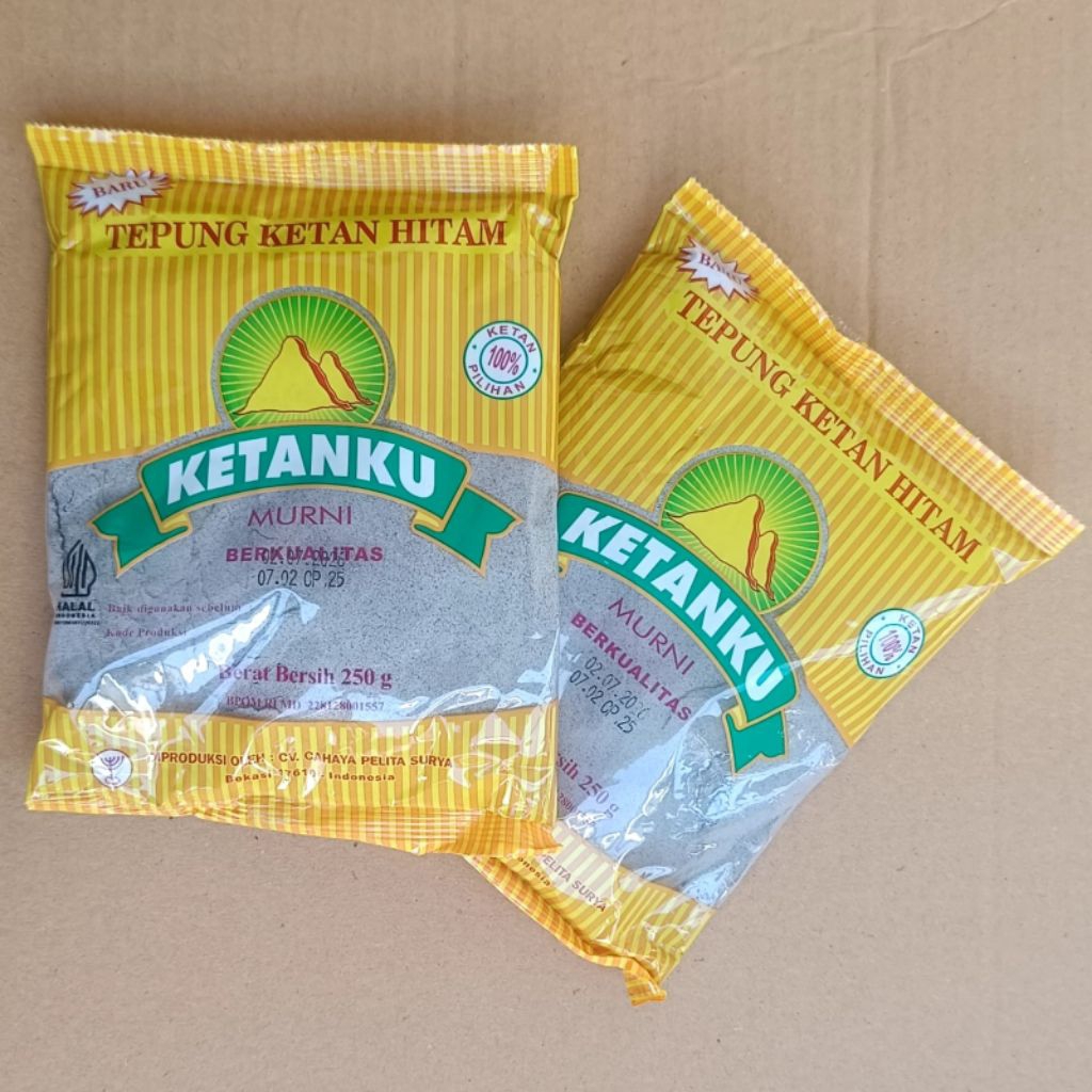 

Tepung Ketan Hitam Ketanku 250gr Murni Berkualitas