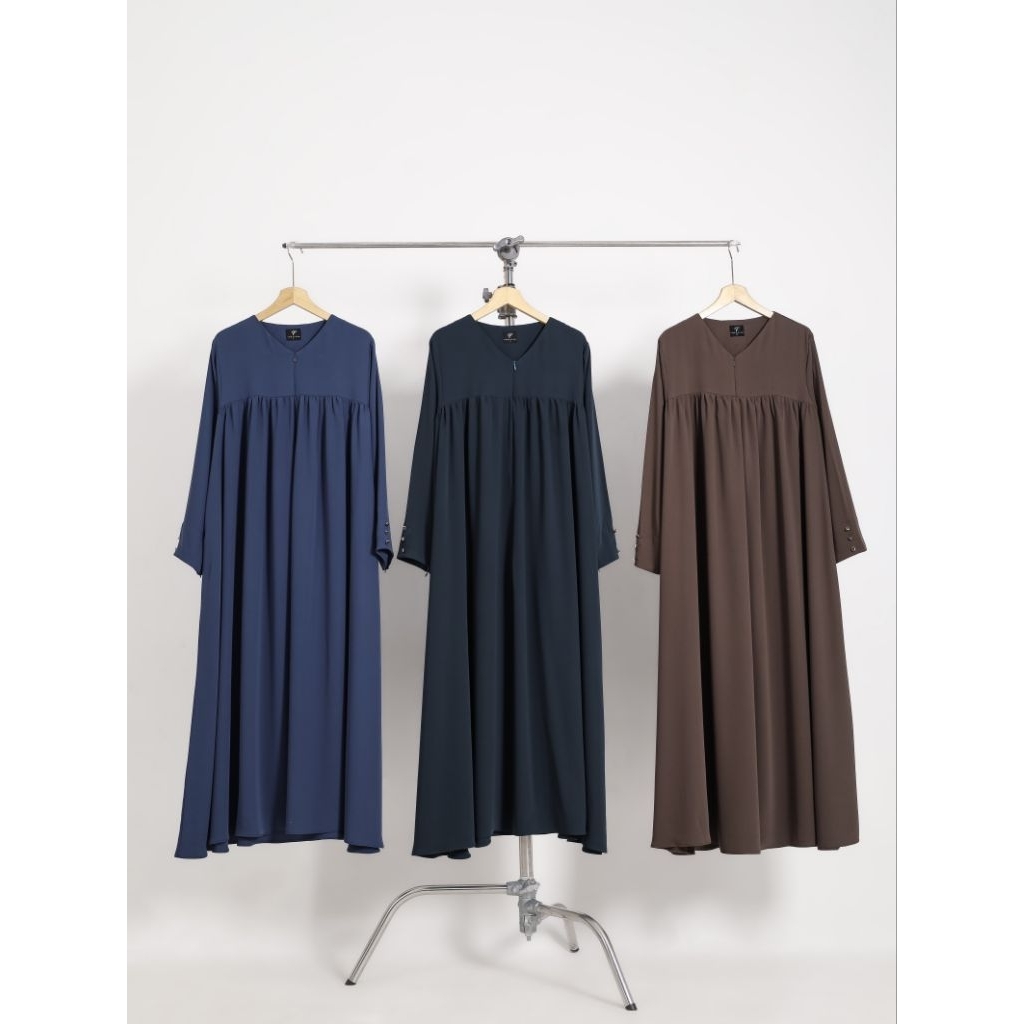 ABAYA RAMPEL bahan Mina Sultan
