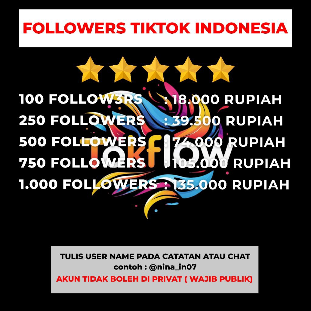 FOLLOWERS TIKTOK INDONESIA