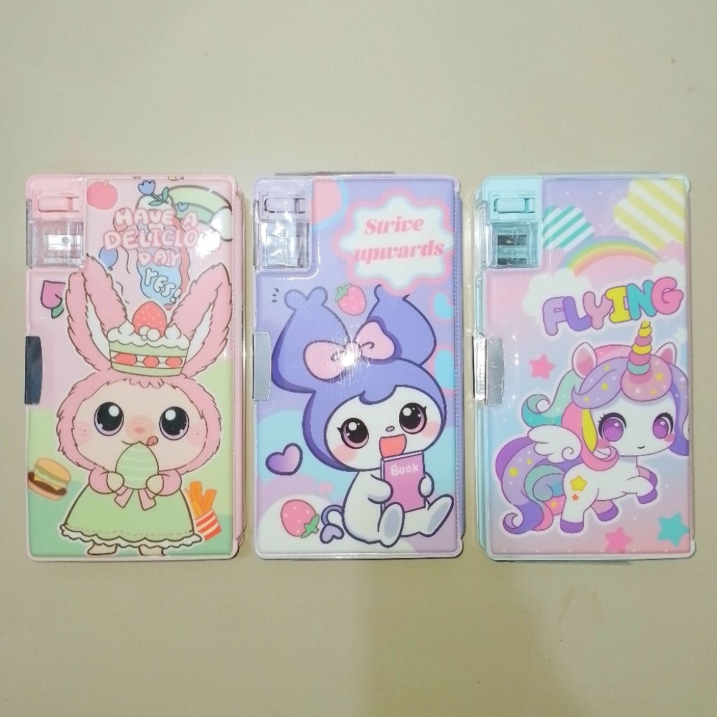 

Tempat Pensil Magnet Pencil Case Greebel PC-81001-4 Besar ( Pcs ) [ Original ]