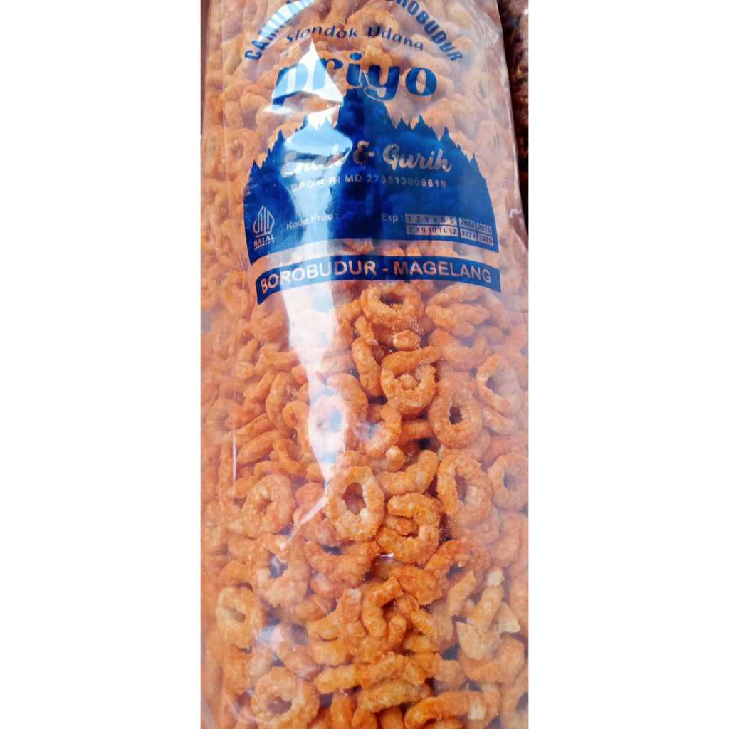 

Slondok Udang Rasa Balado Khas Borobudur 200 Gram