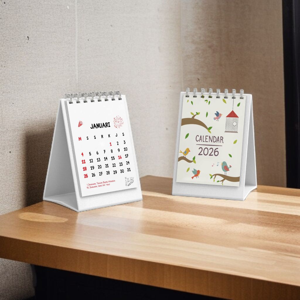 NEW MODEL KALENDER 2026/KALENDER  2026/KALENDER MEJA 2026/KALENDER MINI 2026/KALENDER 2026 AESTHETIC