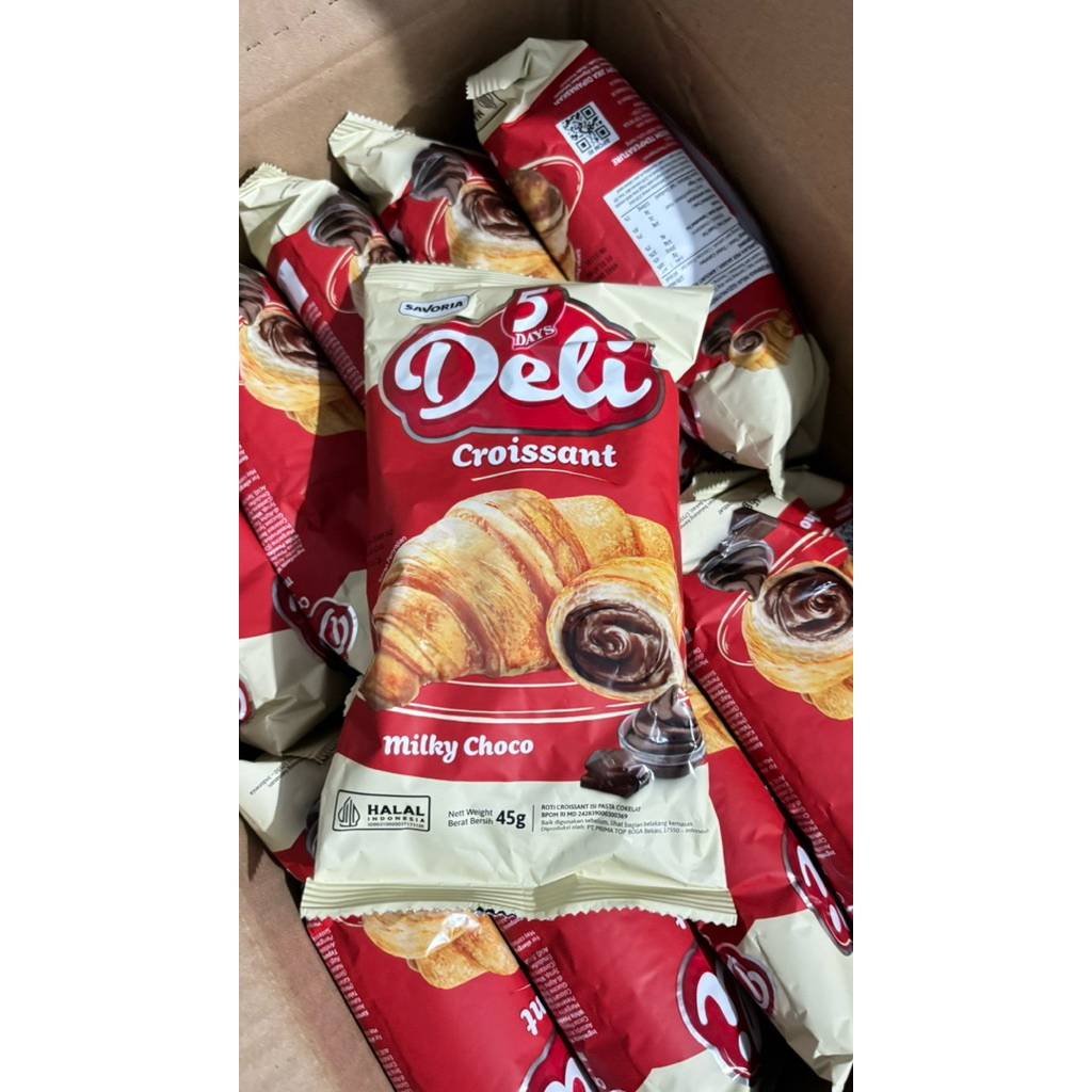 

croissant deli 5days (1 paket dapat 4bj) harga yg tertera untuk 1 paket