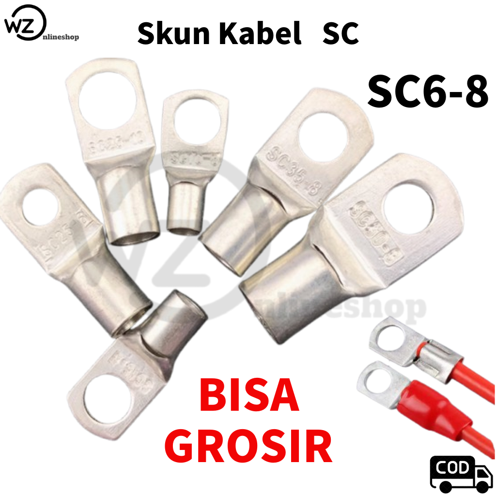 Skun SC6-8  Skun Tembaga  Skun ring
