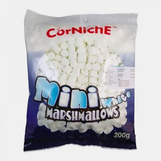 

Corniche Mini White Marshmallow 200gr