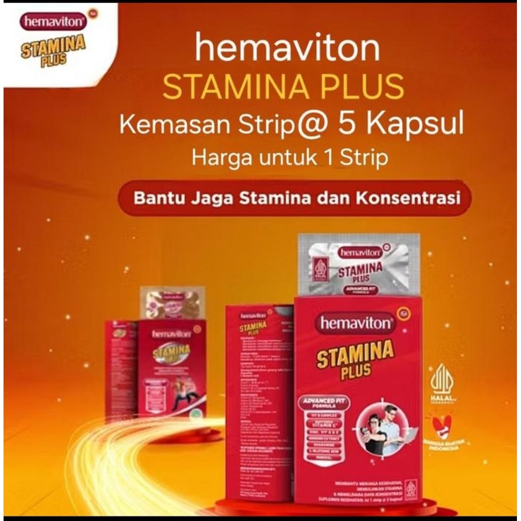 hemaviton stamina plus slevee @ kaplet/hemaviton stamina plus kaplet/suplemen stamina