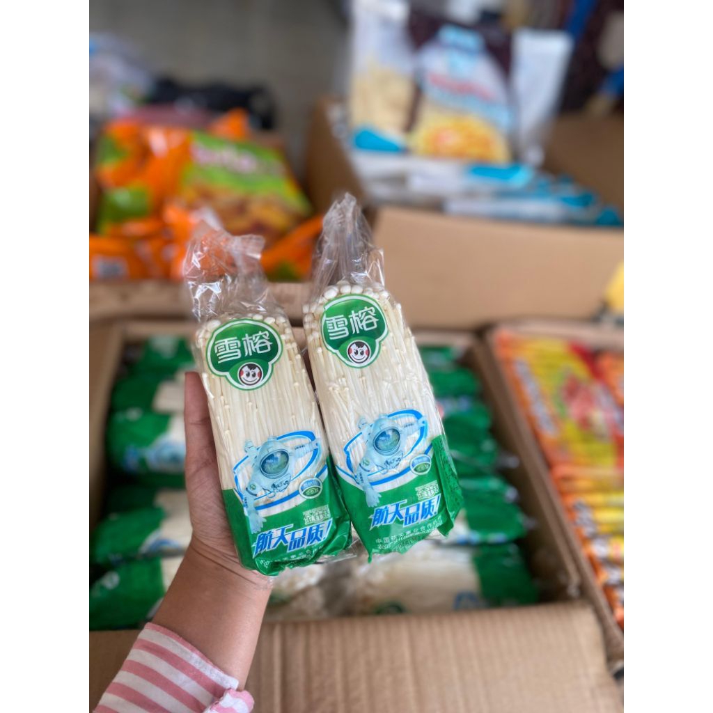 

Jamur Enoki fresh khusus jatim