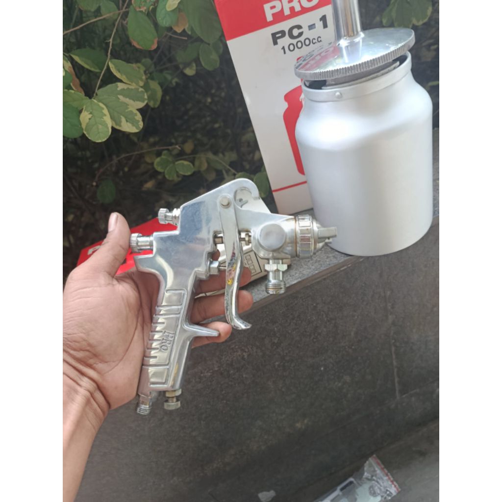 Original SPRAY gun Pro Tabung Bawah W,77 PC1 2,0 mm