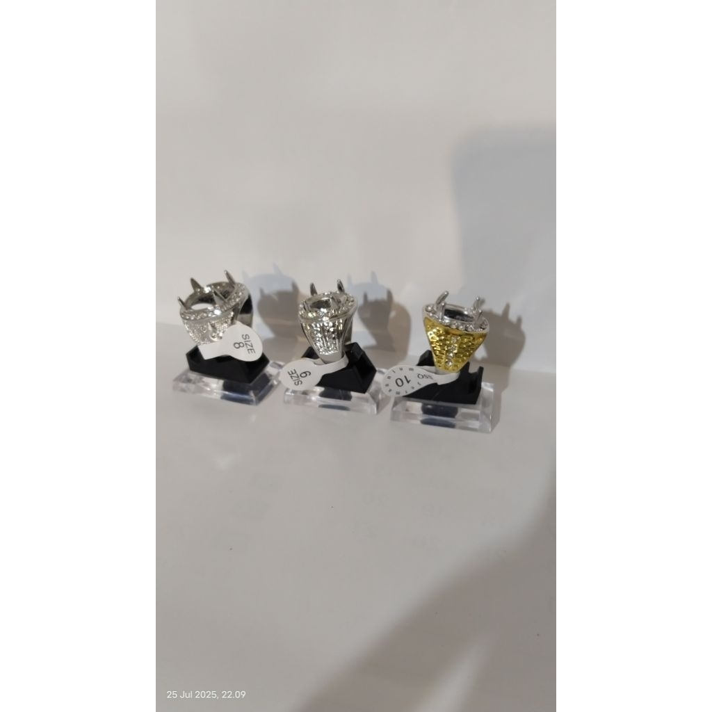 Ring emban cincin batu  model cakar