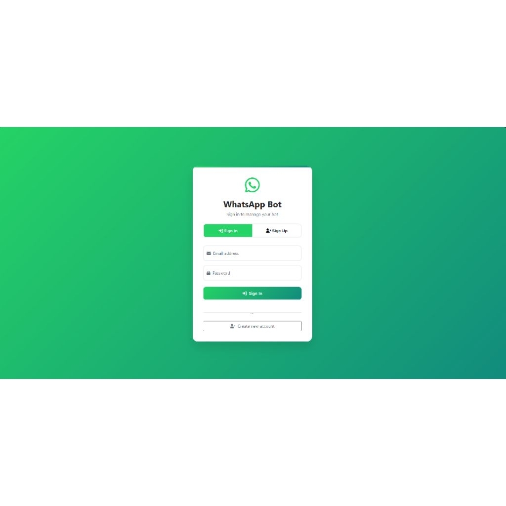 WhatsApp Customer Service Bot + Full Web Dashboard