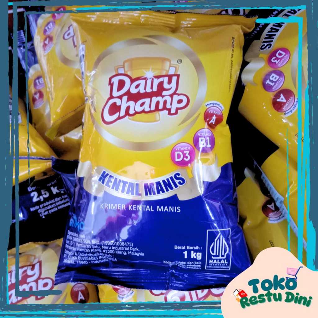 

Dairy Champ 1kg Susu Kental Manis