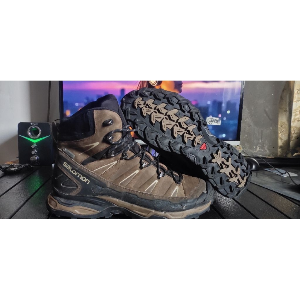 Salomon Sepatu Gunung second Trail Run NEGO Salomon Size 42 X Ultra GTX goretex Original