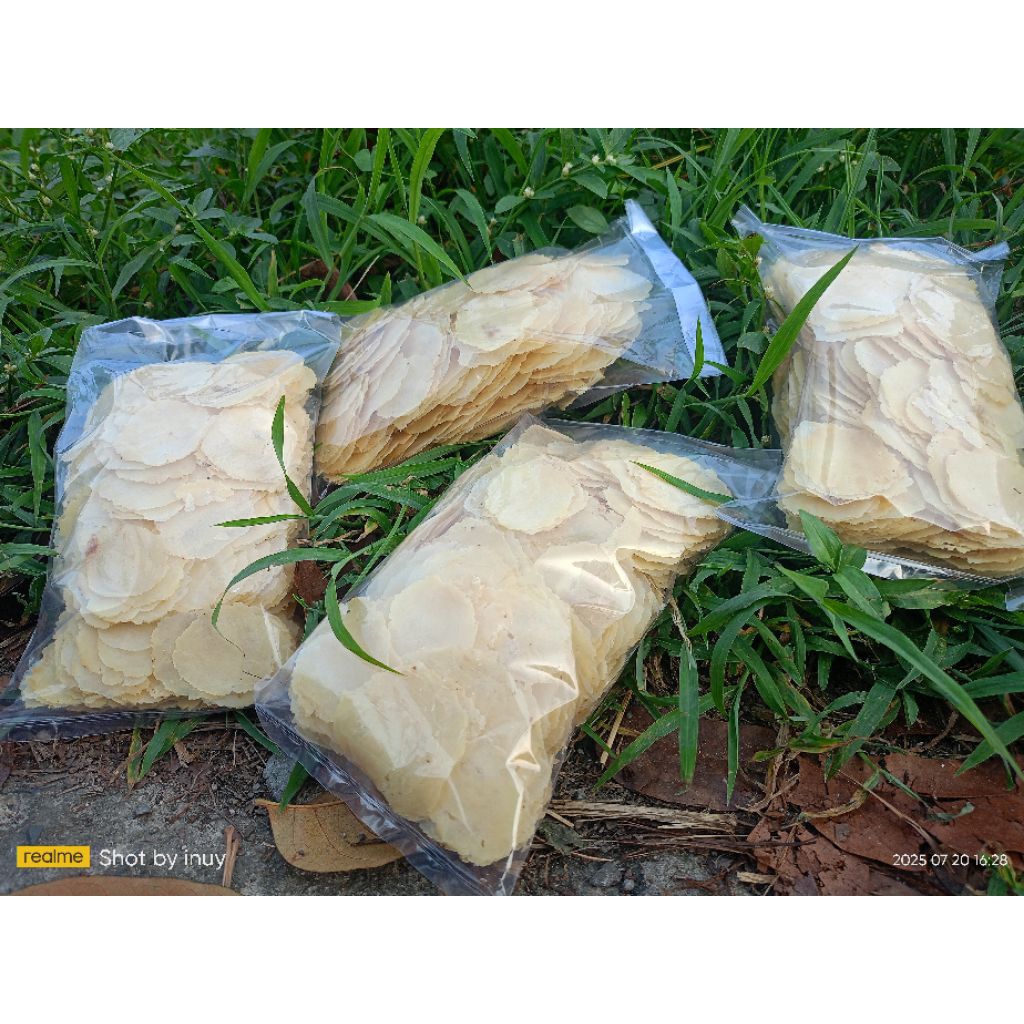 

1 kilo emping melinjo ukuran kecil tipis