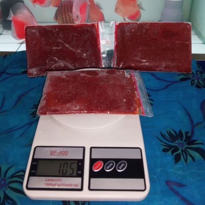 burger discus merah / louhan bandung