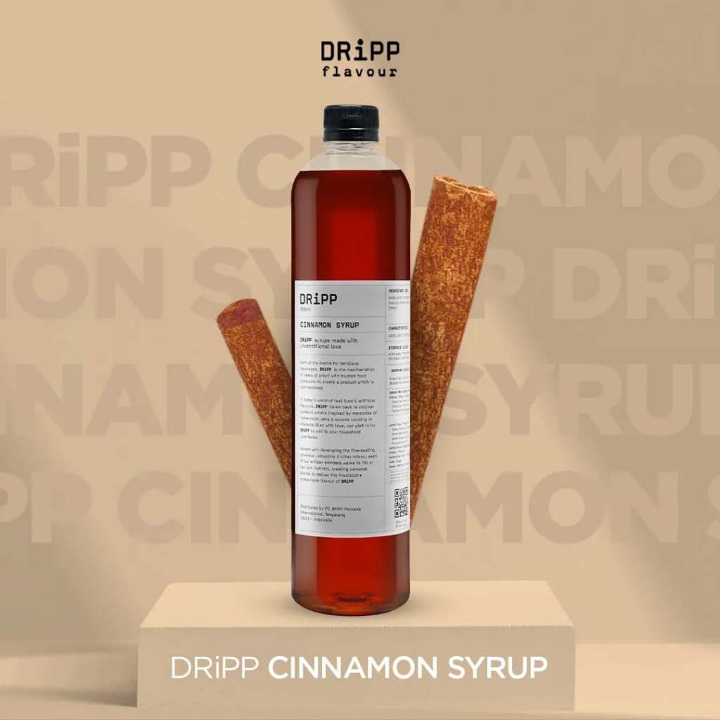 

Dripp Syrup rasa Cinnamon